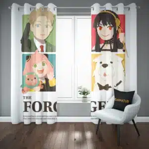 پرده پانچ خانواده جاسوس Spy x Family