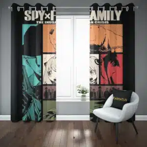 پرده پانچ خانواده جاسوس Spy x Family