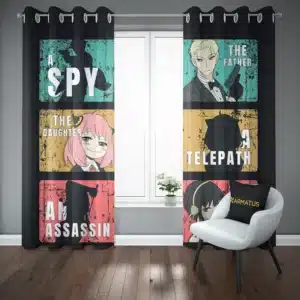 پرده پانچ خانواده جاسوس Spy x Family