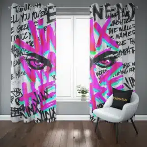 خرید پرده پانچ طرح آرکین Arcane - کارماتوس (پرده پانچی, پرده پانچی انیمیشن, پرده پانچی فیلم و سریال, دکوراسیون) از کرماتوس