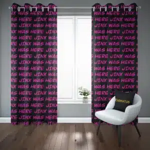 خرید پرده پانچ طرح آرکین Arcane - کارماتوس (پرده پانچی, پرده پانچی انیمیشن, پرده پانچی فیلم و سریال, دکوراسیون) از کرماتوس