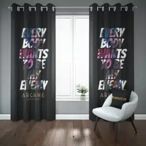 خرید پرده پانچ طرح آرکین Arcane - کارماتوس (پرده پانچی, پرده پانچی انیمیشن, پرده پانچی فیلم و سریال, دکوراسیون) از کرماتوس