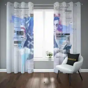 خرید پرده پانچ طرح آرکین Arcane - کارماتوس (پرده پانچی, پرده پانچی انیمیشن, پرده پانچی فیلم و سریال, دکوراسیون) از کرماتوس