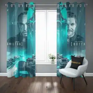 خرید پرده پانچ طرح مرسدس بنز Mercedes Benz - کارماتوس (پرده پانچ ماشین, پرده پانچی, دکوراسیون) از کرماتوس