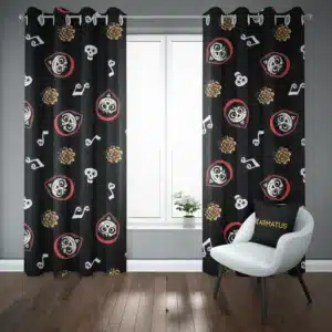 خرید پرده پانچ طرح انیمیشن کوکو Coco - کارماتوس (پرده پانچی, پرده پانچی انیمیشن, دکوراسیون) از کرماتوس