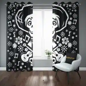 خرید پرده پانچ طرح انیمیشن کوکو Coco - کارماتوس (پرده پانچی, پرده پانچی انیمیشن, دکوراسیون) از کرماتوس