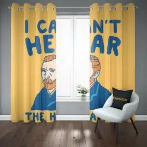 پرده پانچ طرح ونگوگ van gogh