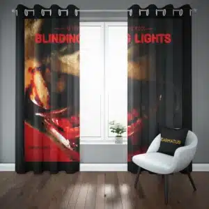 خرید پرده پانچ طرح ویکند The weeknd - کارماتوس (پرده پانچی, پرده پانچی خواننده, دکوراسیون) از کرماتوس