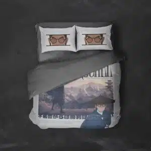 خرید روتختی طرح سامورایی چشم آبی Blue Eye Samurai - کارماتوس (دکوراسیون, روتختی, روتختی انیمه) از کرماتوس