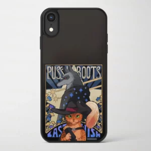 قاب موبایل طرح گربه چکمه پوش Puss in Boots