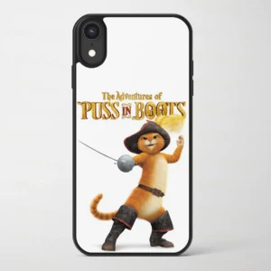 قاب موبایل طرح گربه چکمه پوش Puss in Boots