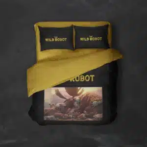 خرید روتختی طرح ربات وحشی The Wild Robot یک و دو نفره - کارماتوس (دکوراسیون, روتختی, روتختی انیمیشن) از کرماتوس