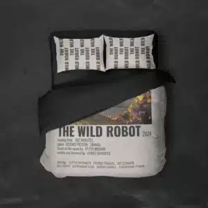 خرید روتختی طرح ربات وحشی The Wild Robot یک و دو نفره - کارماتوس (دکوراسیون, روتختی, روتختی انیمیشن) از کرماتوس