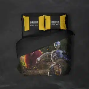 خرید روتختی طرح ربات وحشی The Wild Robot یک و دو نفره - کارماتوس (دکوراسیون, روتختی, روتختی انیمیشن) از کرماتوس