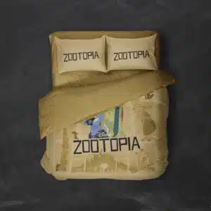 خرید روتختی طرح انیمیشن زوتوپیا Zootopia یک و دو نفره - کارماتوس (دکوراسیون, روتختی, روتختی انیمیشن) از کرماتوس