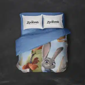 خرید روتختی طرح انیمیشن زوتوپیا Zootopia یک و دو نفره - کارماتوس (دکوراسیون, روتختی, روتختی انیمیشن) از کرماتوس