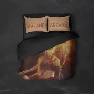 خرید روتختی طرح آرکین Arcane یک و دو نفره کارماتوس (دکوراسیون, روتختی, روتختی انیمیشن, روتختی فیلم و سریال) از کرماتوس