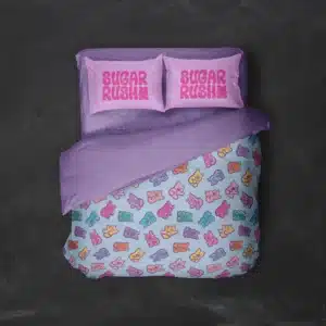 خرید روتختی طرح بستنی Ice cream یک و دونفره - کارماتوس (دکوراسیون, روتختی, روتختی خوراکی) از کرماتوس