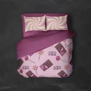 خرید روتختی طرح بستنی Ice cream یک و دونفره - کارماتوس (دکوراسیون, روتختی, روتختی خوراکی) از کرماتوس