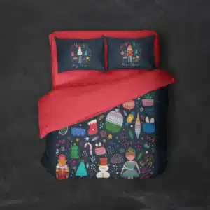 خرید روتختی طرح کریسمس Christmas یک و دونفره - کارماتوس (دکوراسیون, روتختی) از کرماتوس