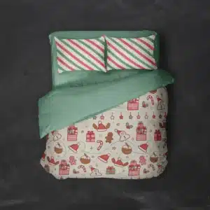 خرید روتختی طرح کریسمس Christmas یک و دونفره - کارماتوس (دکوراسیون, روتختی) از کرماتوس