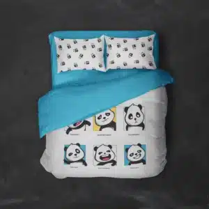 خرید روتختی طرح پاندا Panda یک و دونفره - کارماتوس (دکوراسیون, روتختی, روتختی حیوانات) از کرماتوس