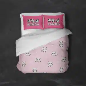 خرید روتختی طرح پاندا Panda یک و دونفره - کارماتوس (دکوراسیون, روتختی, روتختی حیوانات) از کرماتوس