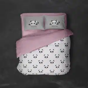 خرید روتختی طرح پاندا Panda یک و دونفره - کارماتوس (دکوراسیون, روتختی, روتختی حیوانات) از کرماتوس