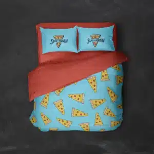 خرید روتختی طرح پیتزا Pizza یک و دونفره - کارماتوس (دکوراسیون, روتختی, روتختی خوراکی) از کرماتوس