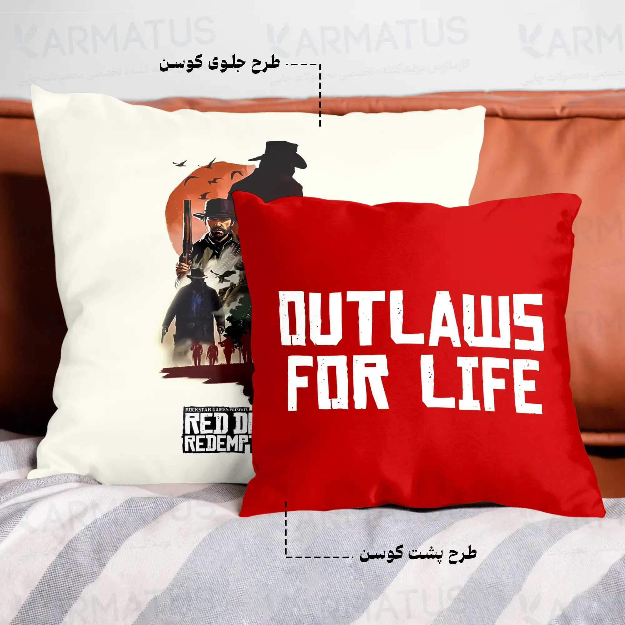 کوسن طرح رد دد ریدمپشن 2 Red Dead Redemption کد 3 290,000 تومان – کارماتوس کوسن طرح رد دد ریدمپشن 2 Red Dead Redemption