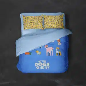 خرید روتختی طرح سگ Dog یک و دونفره - کارماتوس (دکوراسیون, روتختی, روتختی حیوانات) از کرماتوس