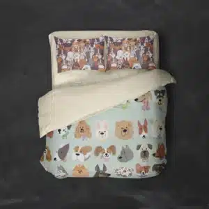 خرید روتختی طرح سگ Dog یک و دونفره - کارماتوس (دکوراسیون, روتختی, روتختی حیوانات) از کرماتوس