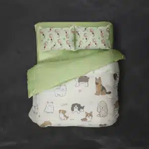 خرید روتختی طرح سگ Dog یک و دونفره - کارماتوس (دکوراسیون, روتختی, روتختی حیوانات) از کرماتوس