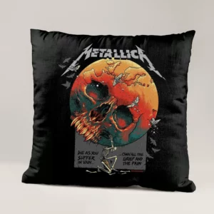 خرید خرید و قیمت کوسن طرح متالیکا Metallica  - کارماتوس (دکوراسیون, کوسن, کوسن گروه موسیقی) از کرماتوس