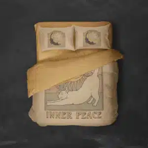 خرید روتختی طرح گربه Cat یک و دونفره - کارماتوس (دکوراسیون, روتختی, روتختی حیوانات) از کرماتوس