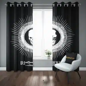 خرید پرده پانچ انیمه دفترچه مرگ Death Note - کارماتوس (پرده پانچ انیمه, پرده پانچی, دکوراسیون) از کرماتوس