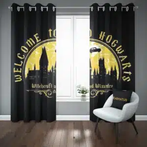 خرید پرده پانچ طرح هری پاتر Harry Potter - کارماتوس (پرده پانچی, پرده پانچی فیلم و سریال, دکوراسیون) از کرماتوس