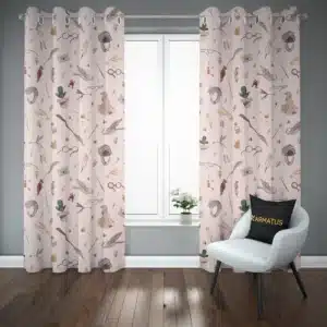 خرید پرده پانچ طرح هری پاتر Harry Potter - کارماتوس (پرده پانچی, پرده پانچی فیلم و سریال, دکوراسیون) از کرماتوس