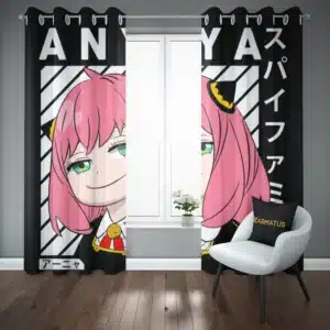 خرید پرده پانچ طرح خانواده جاسوس Spy x Family - کارماتوس (پرده پانچ انیمه, پرده پانچی, دکوراسیون) از کرماتوس