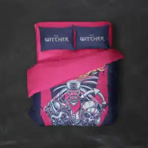 خرید روتختی طرح ویچر The Witcher یک و دونفره - کارماتوس (دکوراسیون, روتختی, روتختی فیلم و سریال, روتختی گیمینگ) از کرماتوس