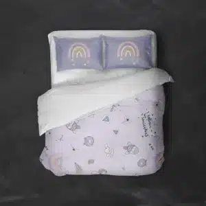 خرید روتختی طرح یونیکورن Unicorn یک و دونفره - کارماتوس (دکوراسیون, روتختی, روتختی حیوانات) از کرماتوس