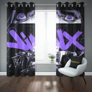 خرید پرده پانچ طرح آرکین Arcane - کارماتوس (پرده پانچی, پرده پانچی انیمیشن, پرده پانچی فیلم و سریال, دکوراسیون) از کرماتوس