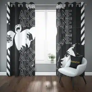 خرید پرده پانچ طرح آرکین Arcane - کارماتوس (پرده پانچی, پرده پانچی انیمیشن, پرده پانچی فیلم و سریال, دکوراسیون) از کرماتوس