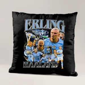 خرید خرید و قیمت کوسن طرح ارلینگ هالند Erling Haaland  - کارماتوس (دکوراسیون, کوسن, کوسن بازیکن فوتبال) از کرماتوس