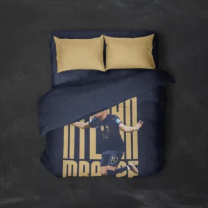 خرید روتختی طرح کیلیان امباپه Kylian Mbappe - کارماتوس (دکوراسیون, روتختی, روتختی فوتبال) از کرماتوس