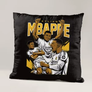 خرید خرید و قیمت کوسن طرح کیلیان امباپه Kylian Mbappe  - کارماتوس (دکوراسیون, کوسن, کوسن بازیکن فوتبال) از کرماتوس