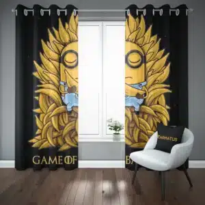 خرید پرده پانچ طرح انیمیشن مینیون ها Minions - کارماتوس (پرده پانچی, پرده پانچی انیمیشن, دکوراسیون) از کرماتوس