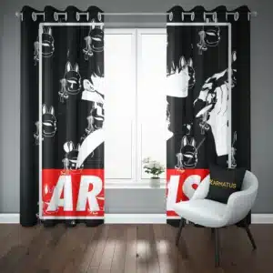 خرید پرده پانچ طرح انیمه تک رو Solo Leveling - کارماتوس (پرده پانچ انیمه, پرده پانچی, دکوراسیون) از کرماتوس