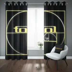 خرید خرید و قیمت پرده پانچ طرح گروه موسیقی تول Tool - کارماتوس (پرده پانچ گروه موسیقی, پرده پانچی, دکوراسیون) از کرماتوس