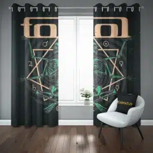 خرید خرید و قیمت پرده پانچ طرح گروه موسیقی تول Tool - کارماتوس (پرده پانچ گروه موسیقی, پرده پانچی, دکوراسیون) از کرماتوس